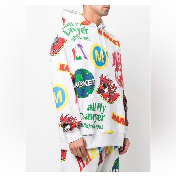 Call my lawyer graphic-print hoodie
